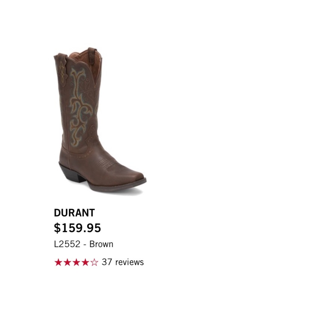 Justin cowboy boots